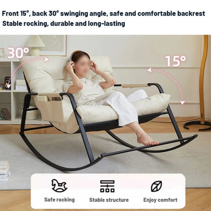 Comfortable oversized bird's nest  rocking chairs,