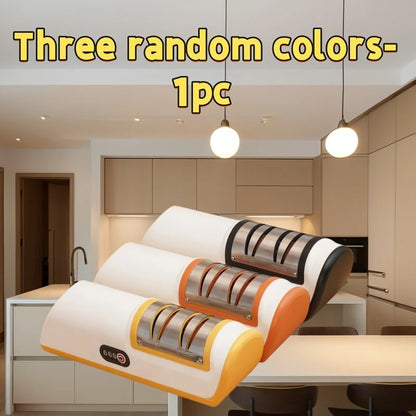 Kitchen Electric Knife Sharpener Multifunctional Automatic Professional 4 Gears Electric Knife Sharpener Kitchen Accessories