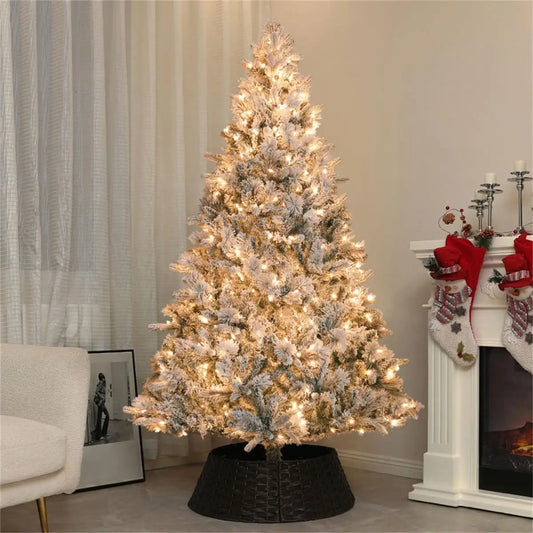 7.5ft Artificial Christmas Tree - Green Holiday Decoration for Home & Office