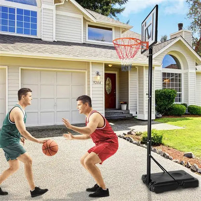 Basketball Hoop Outdoor Portable  Adjustable Height