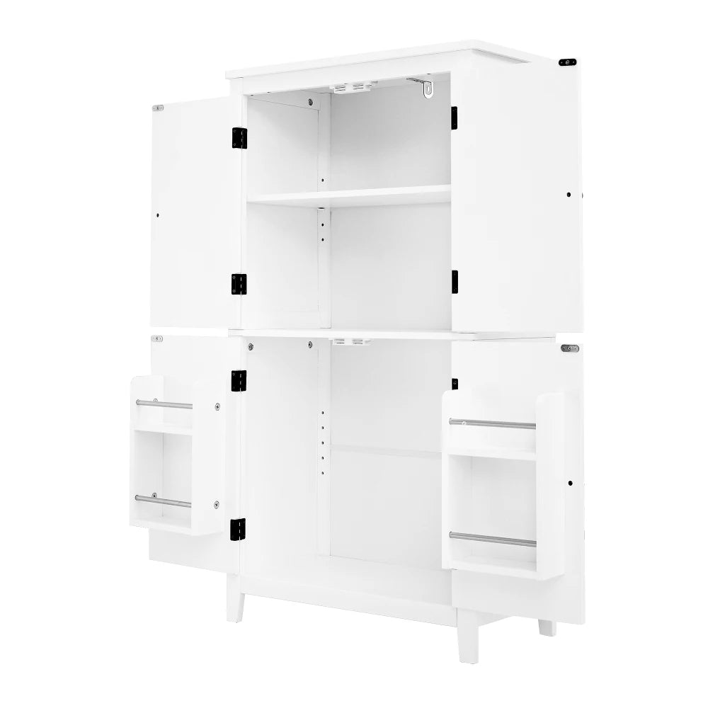 Elegant Bathroom Floor Storage Cabinet