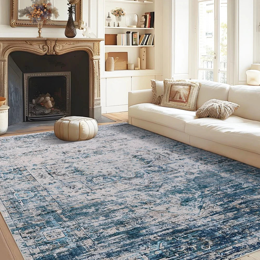 8x10ft Area Rugs for Living Room Machine Washable