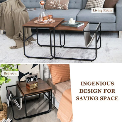 Coffee Tables with Side Pocket