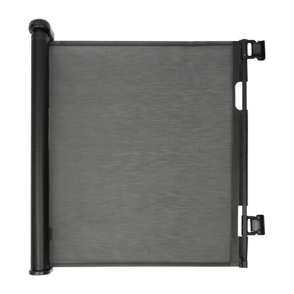 White/Black Iron Pet Fence 40-300cm Adjustable 84cm Height 10-40lbs Small Medium Dogs Indoor Safety Gate