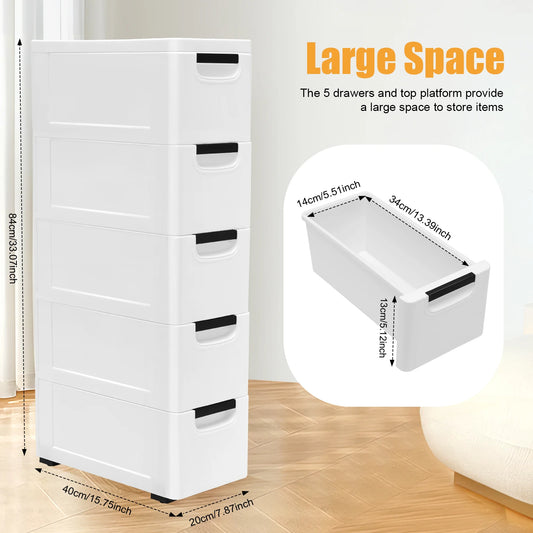 Vertical Clothing Storage Cabinet