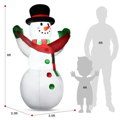 Christmas Inflatable  Front Yard L