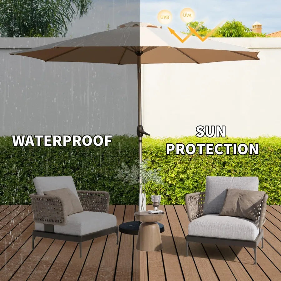 10FT Patio Outdoor Table Umbrella