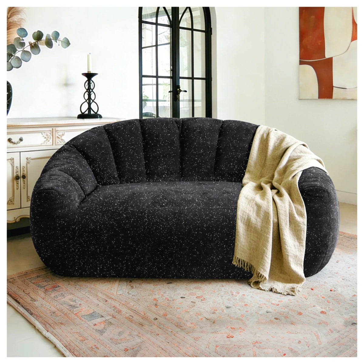 Comfy Bean Bag Sofa with Back Support