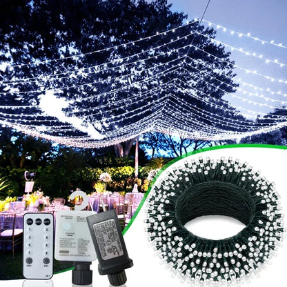 Outdoor Christmas Lights Waterproof String Fairy Lights with 8 Modes and Timer Lights for Door/yard/party/Christmas Decorations