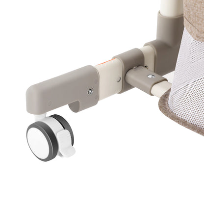 Portable Baby Bed Height Adjustable Bedside Sleeper Music Play