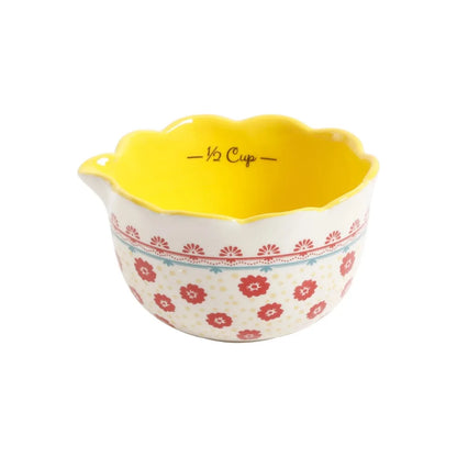 Durable Pottery 5-Piece Measuring Cup Set