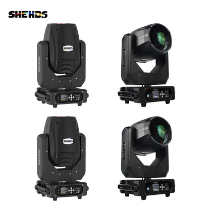 2/4pcs 275W Moving Head Light Rainbow Frost Effect DJ Disco