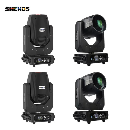 2/4pcs 275W Moving Head Light Rainbow Frost Effect DJ Disco