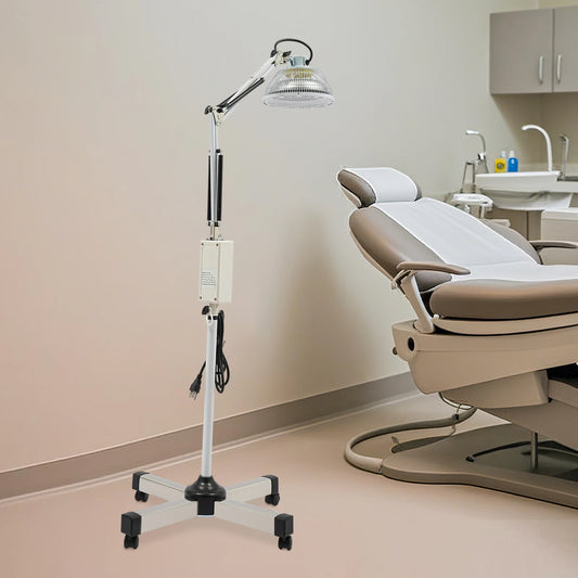 110V Household Infrared Heat Lamp with Adjustable Height Heating Light, for Muscle Pain Relief, Joint Therapy for Home,Office