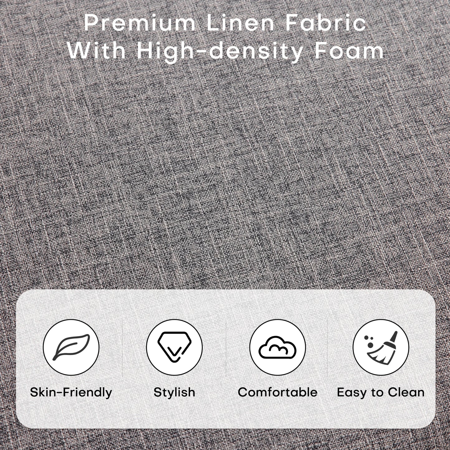 Large Storage Ottoman , 31.4 inch Lift Top Large Coffee Table with High-density Foam Wood Legs