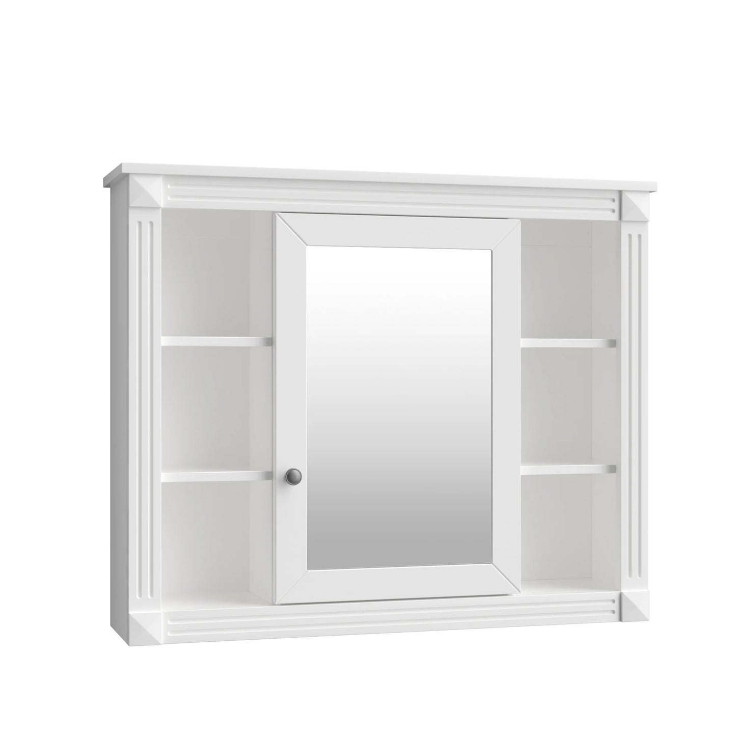 Wall Mounted Bathroom Storage Cabinet And Mirror