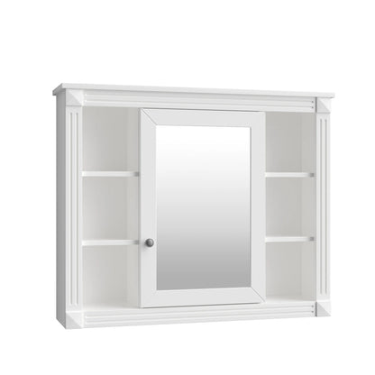 Wall Mounted Bathroom Storage Cabinet And Mirror