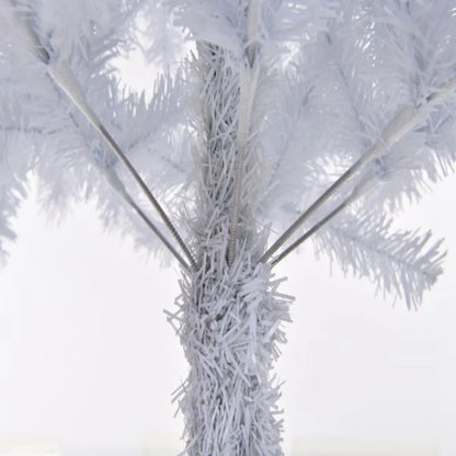 4 FT Artificial Christmas Tree Unlit Christmas Pine Tree with 346 Branch Tips and Sturdy Metal Stand for Office Home Store Part