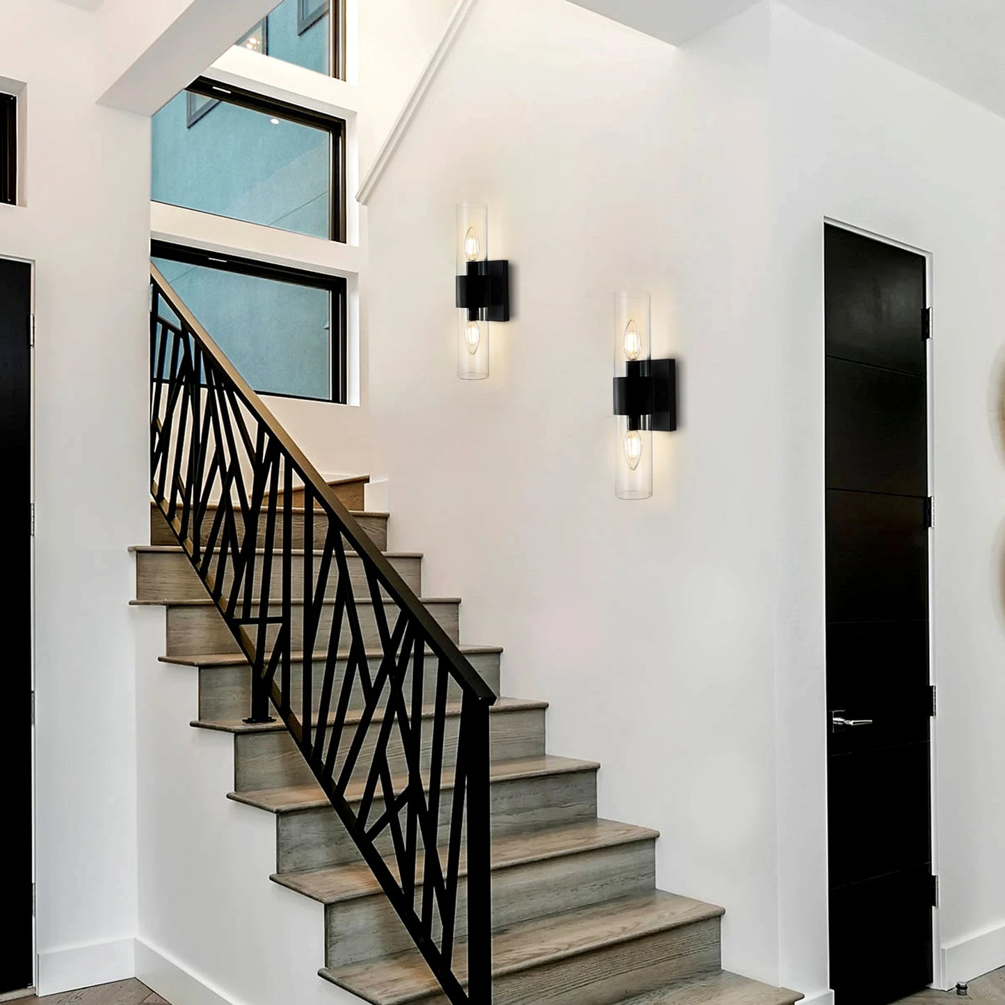 Metal Wall Sconces  for Bedroom Bathroom