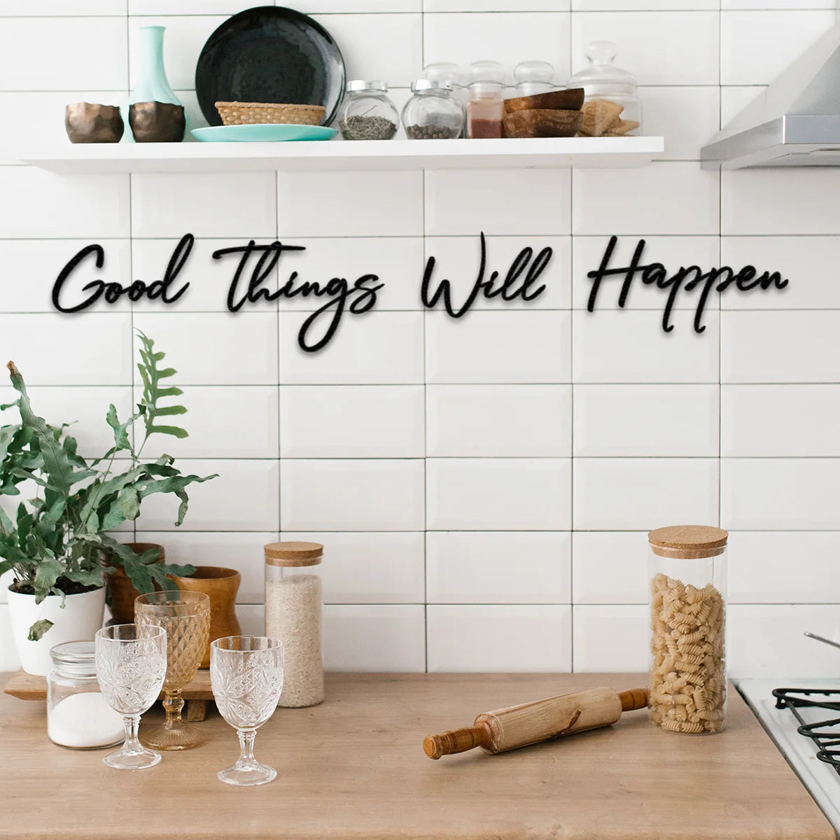 4pc Interesting Modern Wall Art, Metal Wall Decor Art, Geometric Wall Art, Unique decoration