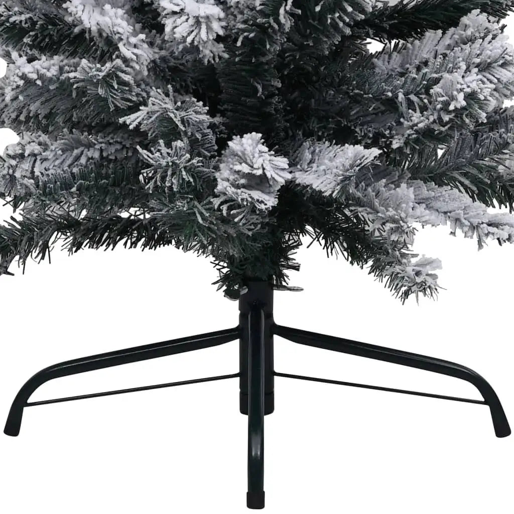 59.1 Slim Pre-lit Green Artificial Christmas Tree