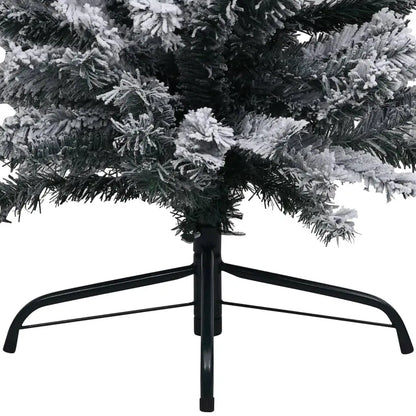 59.1 Slim Pre-lit Green Artificial Christmas Tree