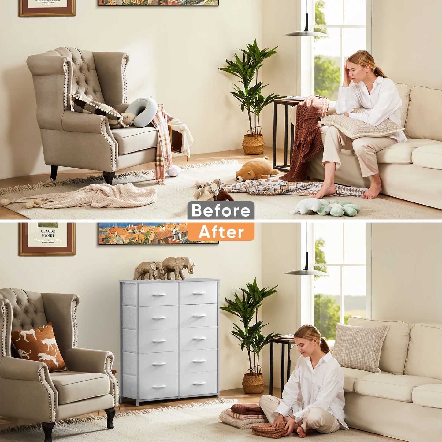 Wardrobe Closet  Storage Cabinet