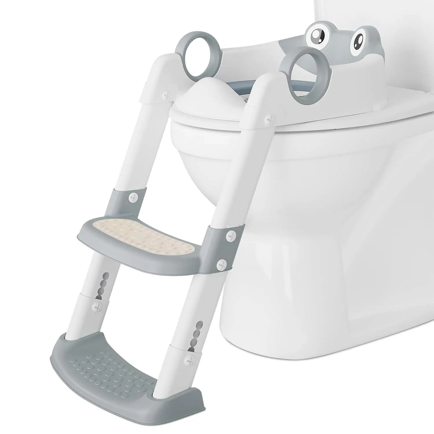 Potty Training Seat with Adjustable Height Step  Toilet Trainer for Girls Boys