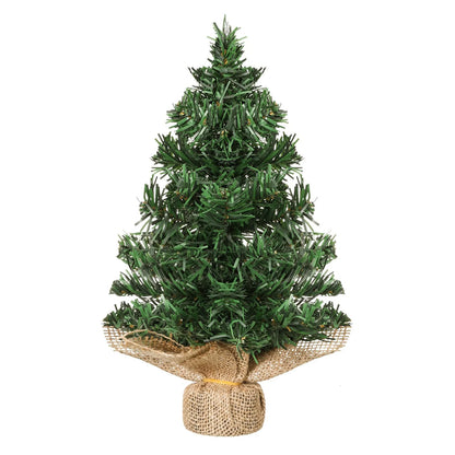 Small Decorated Christmas Tree Lightweight and Portable Cute Design