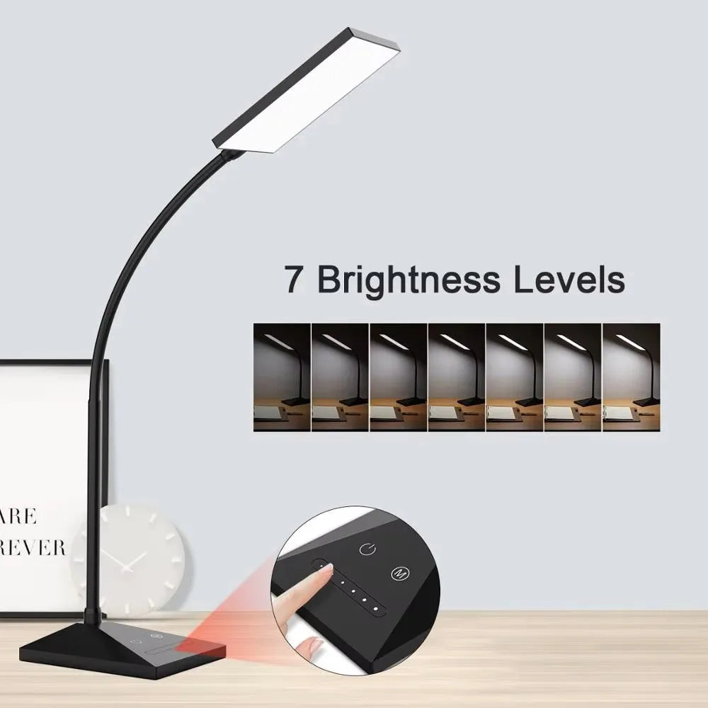 12w 72 LED Flexible Desk Lamp Touch Table