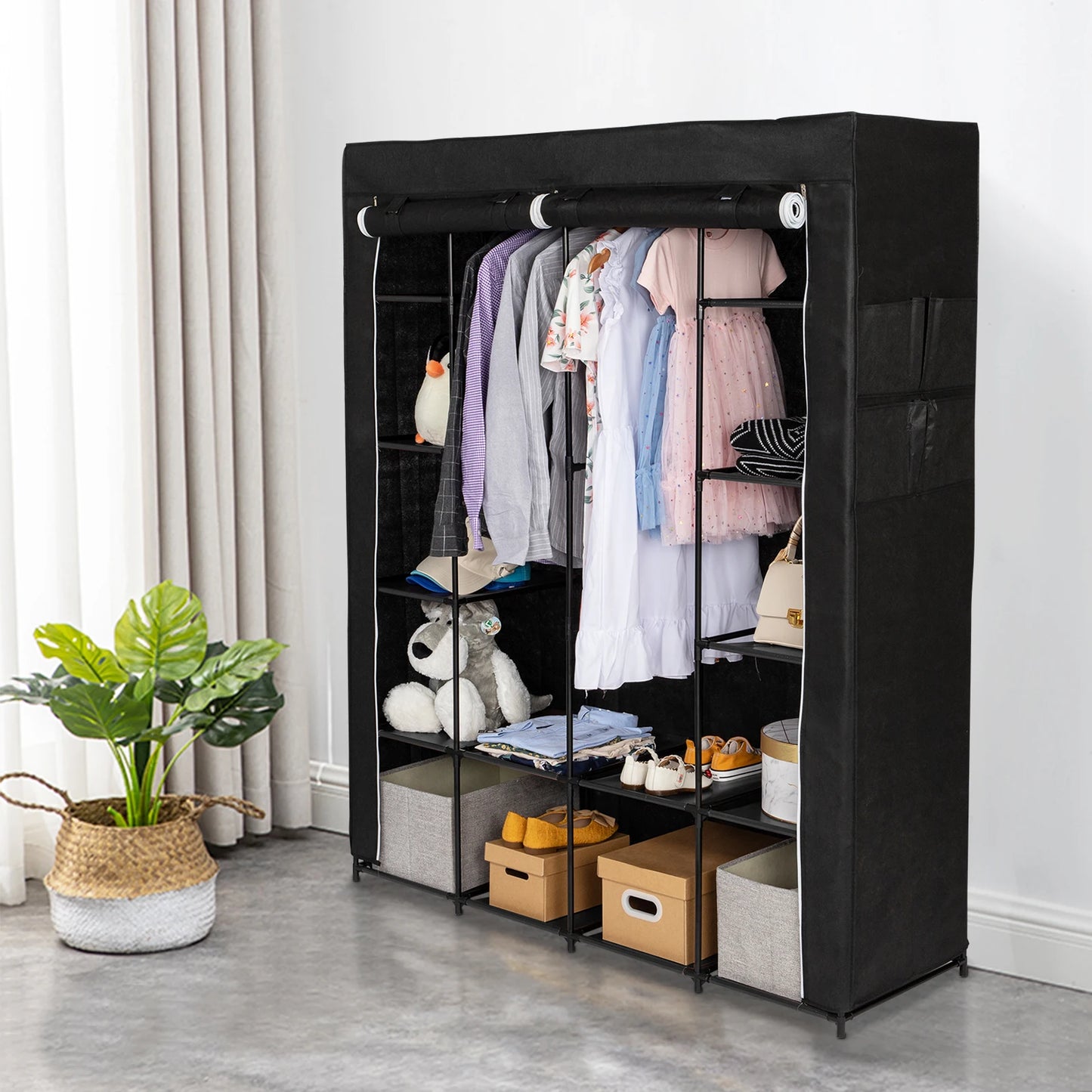 Portable Closet Organizer Storage,