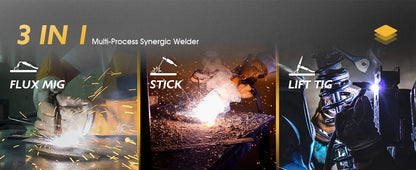 135A MIG Welder Flux Core 110V MIG Welder