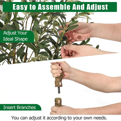 5FT Artificial Olive Tree