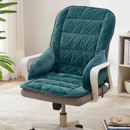 1PC Cushion Backrest All-in-One Seat Cushion Office Sedentary Lumbar Protector Cushion Seams Universal Chair Cushion