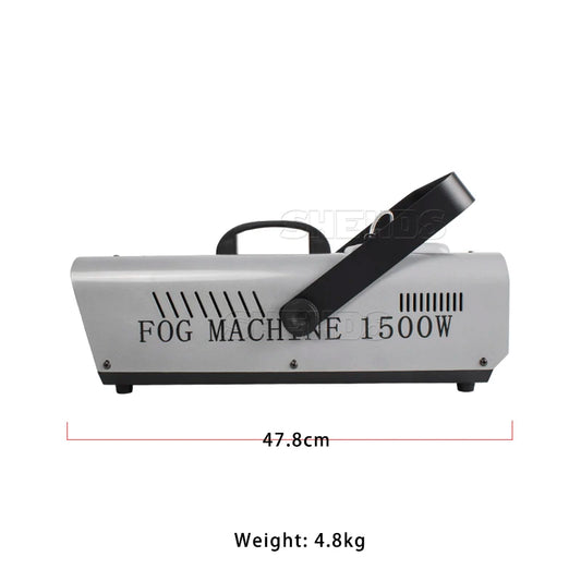 2pcs Wireless Remote 1500W Smoking Machine DJ Fog