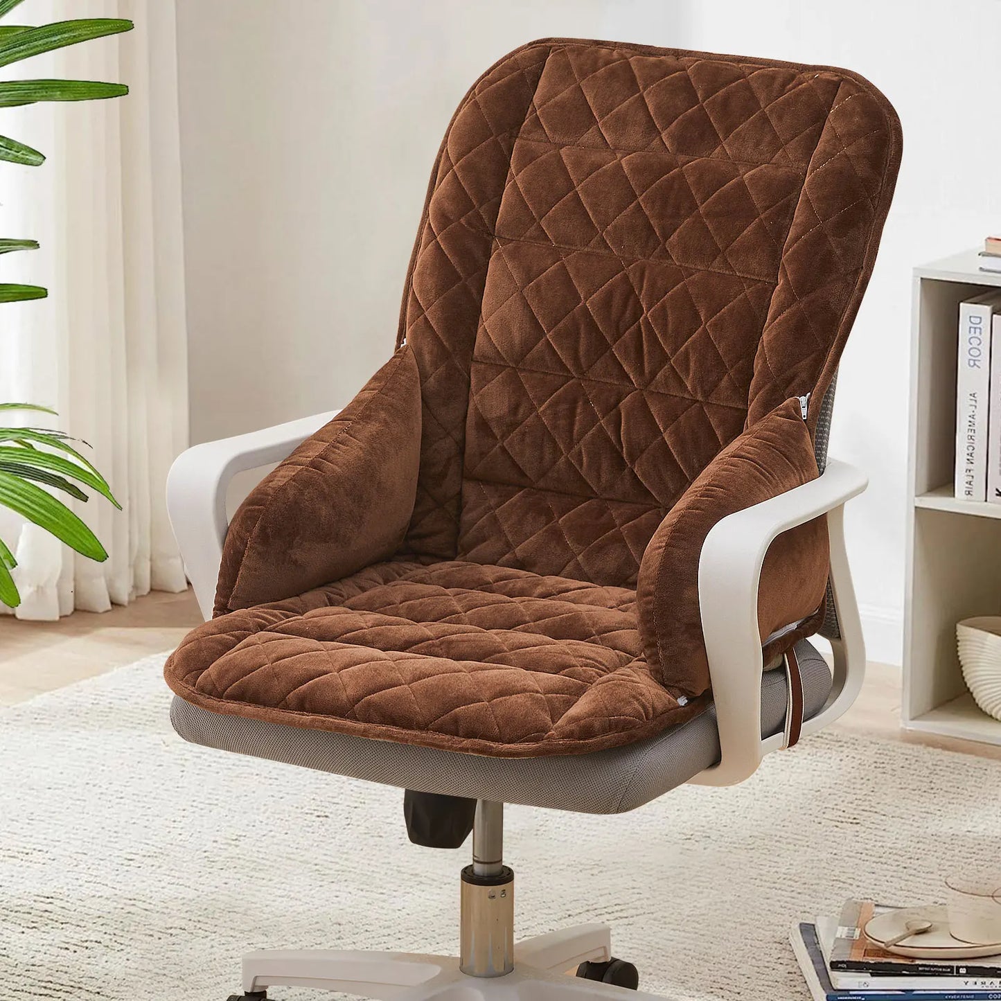 1PC Cushion Backrest All-in-One Seat Cushion Office Sedentary Lumbar Protector Cushion Seams Universal Chair Cushion