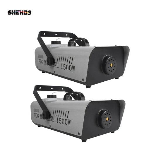 2pcs Wireless Remote 1500W Smoking Machine DJ Fog