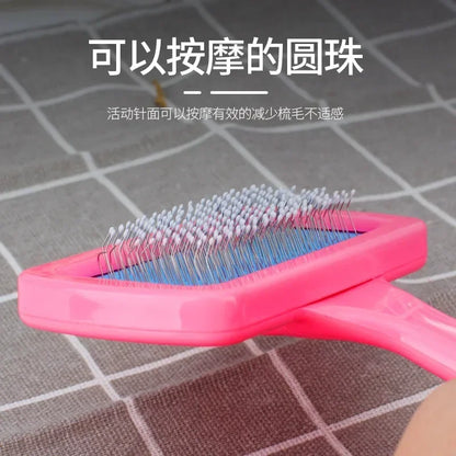 Pet Needle Comb Portable Hairs Grooming And Care