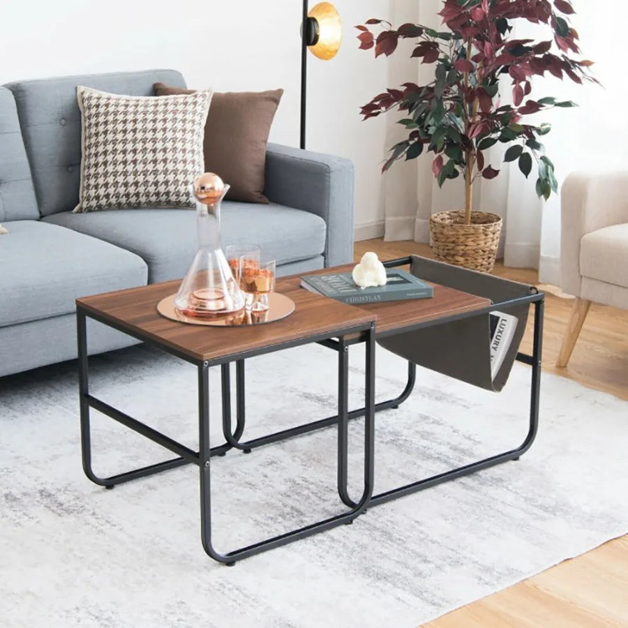 Coffee Tables with Side Pocket