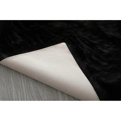 Faux Fur Sheepskin Area Rug Bedroom Blanket Living Room
