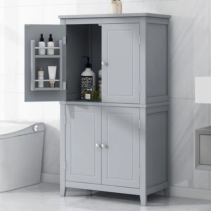 Elegant Bathroom Floor Storage Cabinet