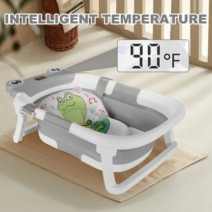 Baby Bathtub Real-Time Temperature Display