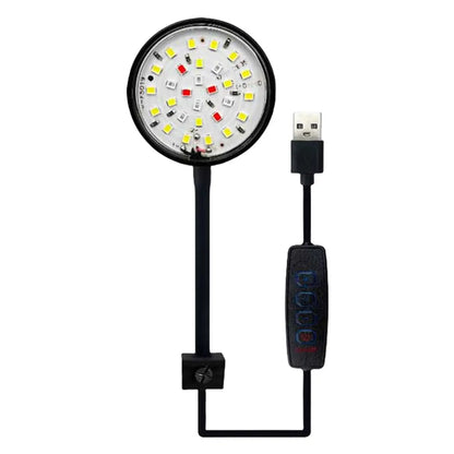 USB Small Fish Tank Light Dimmable LED Moving Aquarium