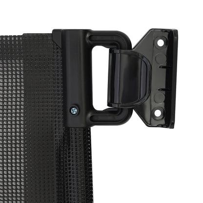 White/Black Iron Pet Fence 40-300cm Adjustable 84cm Height 10-40lbs Small Medium Dogs Indoor Safety Gate