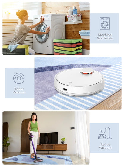 Area Rugs for Living Room, Machine Washable Vintage Rug,