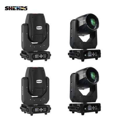 2/4pcs 275W Moving Head Light Rainbow Frost Effect DJ Disco