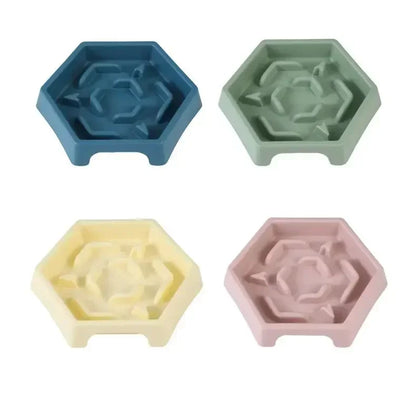 Dog Bowl Anti Choking Slow Food Bowl Small and Medium-sized Dog Feeder Pot Cat Food Pot Dog Food Anti Overturning Pet Supplies