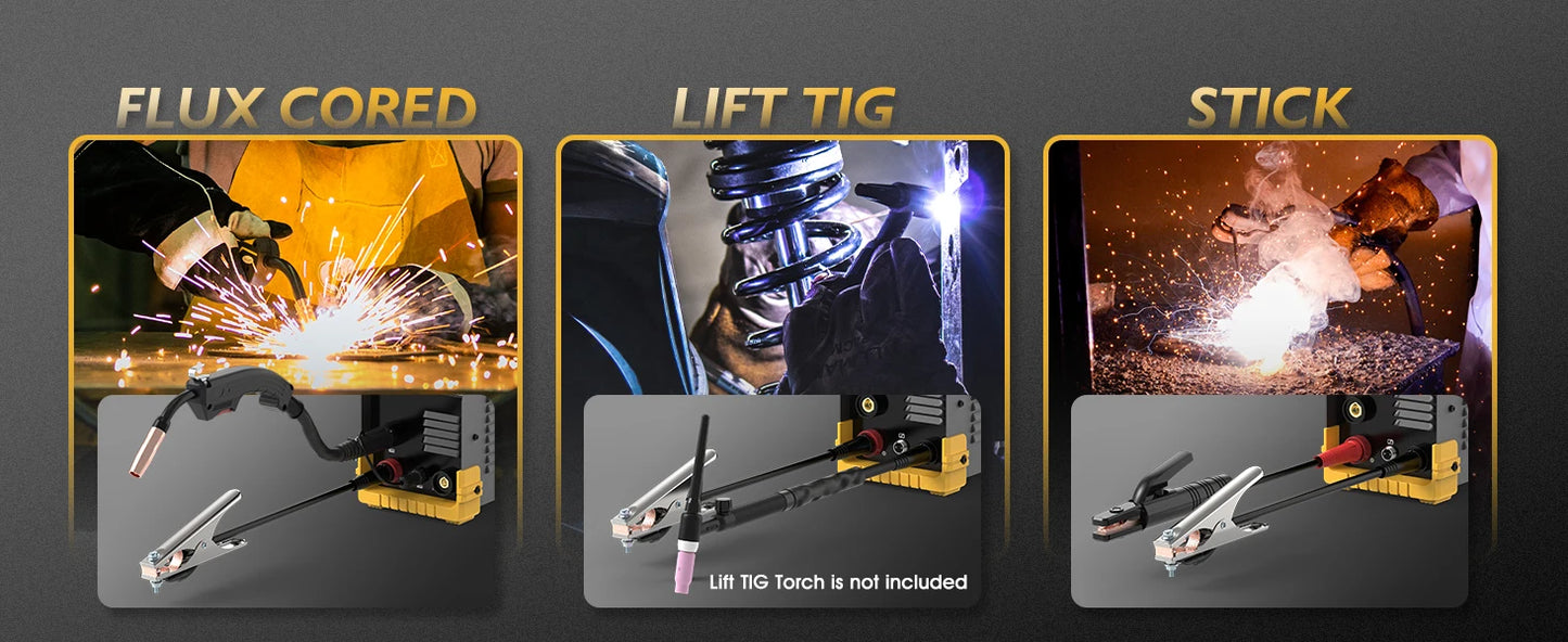 135A MIG Welder Flux Core 110V MIG Welder