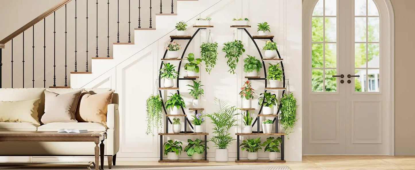 Plant Stand Indoor with Grow Lights