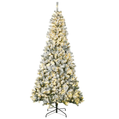 7.5 ft Tall Prelit Artificial Christmas Tree